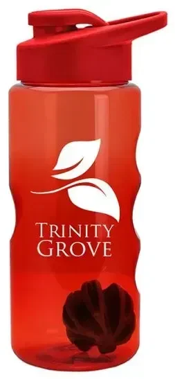 Mini Mountain Tritan® Shaker Bottle with Drink-Thru Lid (22 oz.) — view 7