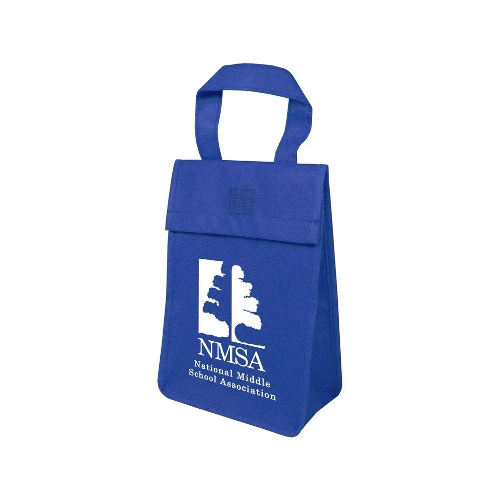 Mini Non Woven Snack Bag — Blue