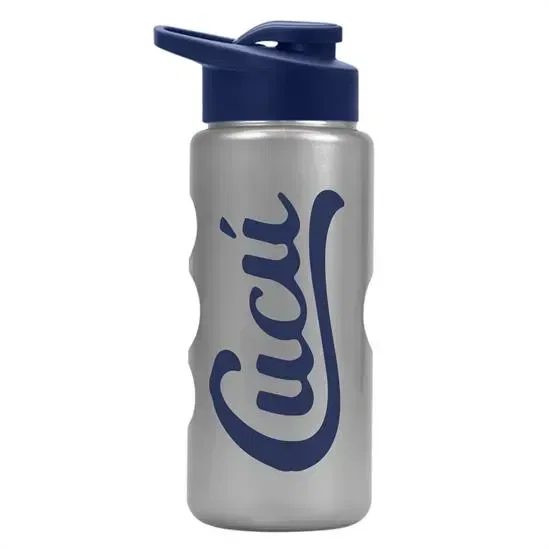  Mini Peak Tritan® Metallike Bottle with Drink-Thru Lid (22 oz.) — view 3