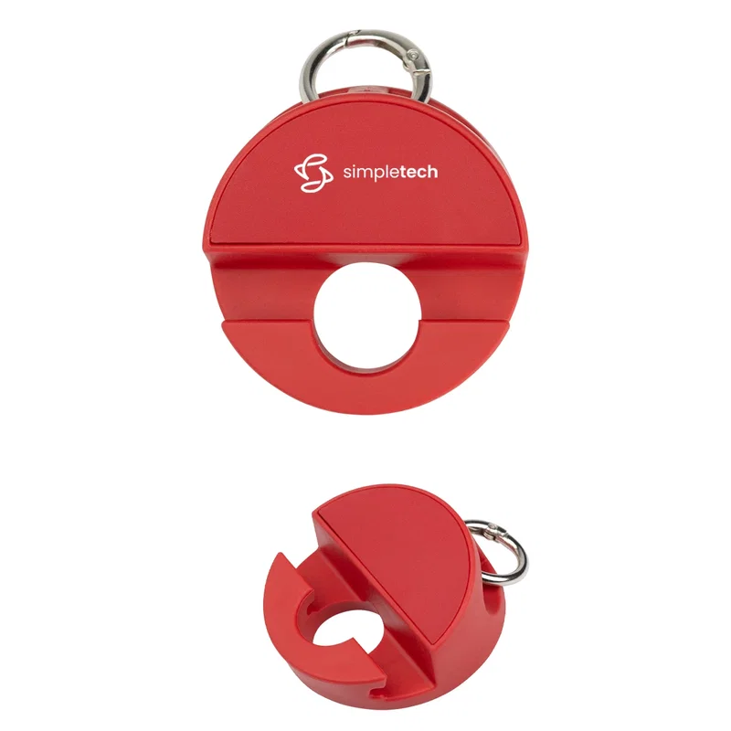 Side profile showing the one inch depth of the clip
