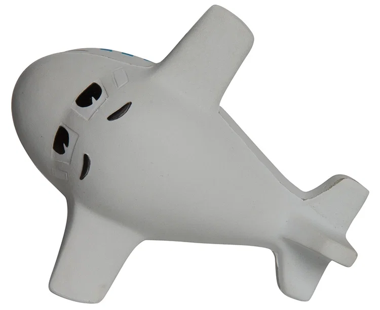 Mini Airplane with Smile Stress Reliever — view 5