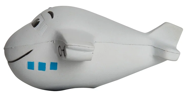 Mini Airplane with Smile Stress Reliever — view 7