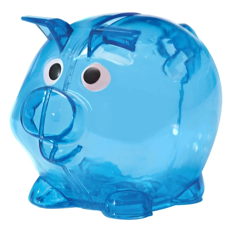 Logo Mini Plastic Piggy Bank — view 8