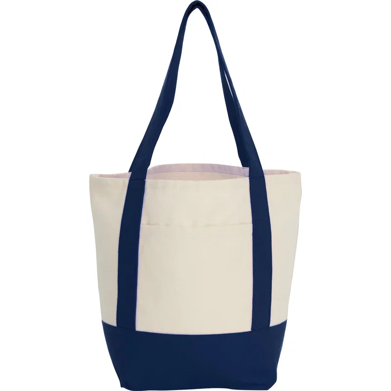 Mini Recycled 8oz Cotton Canvas Tote Bag — view 8