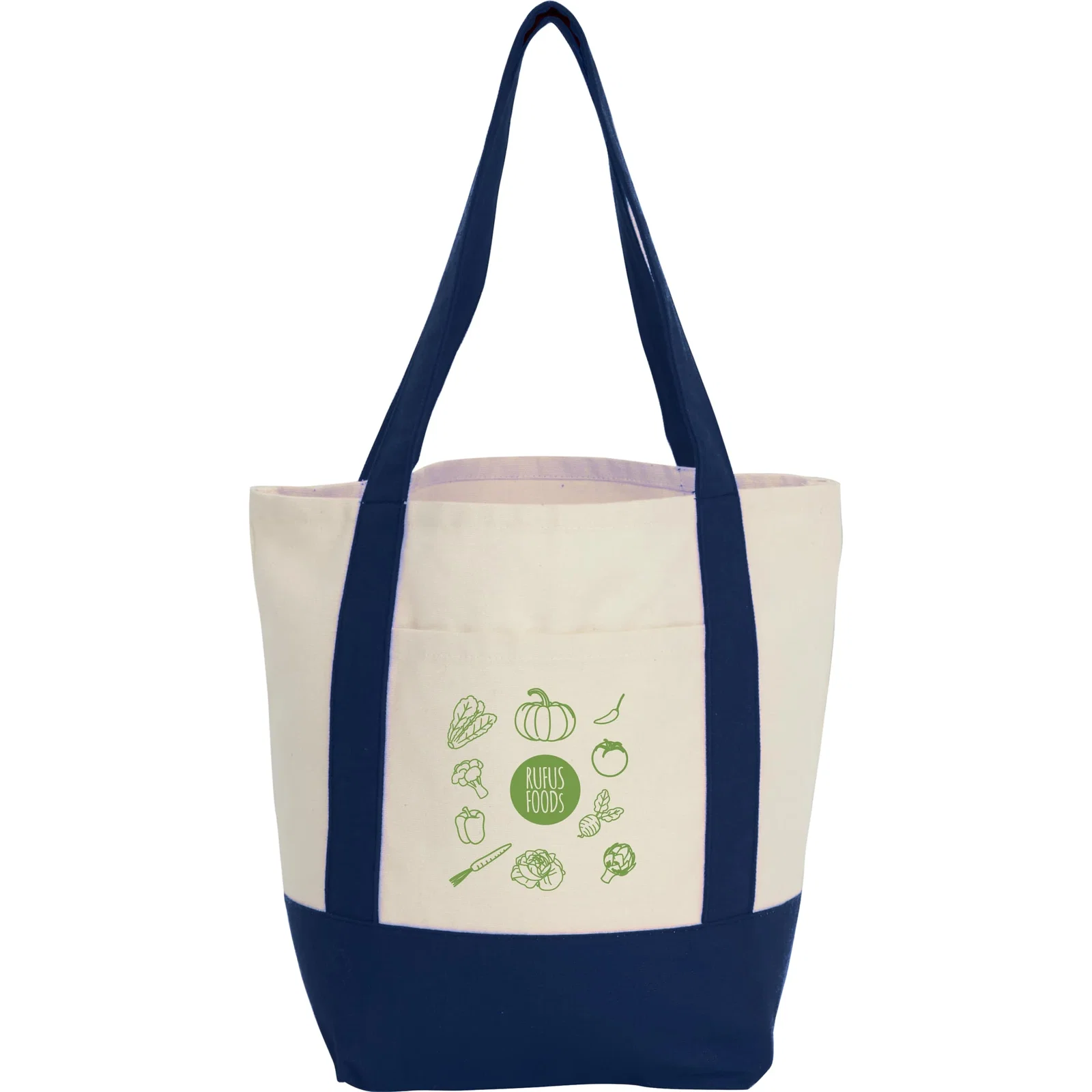 Mini Recycled 8oz Cotton Canvas Tote Bag — view 7