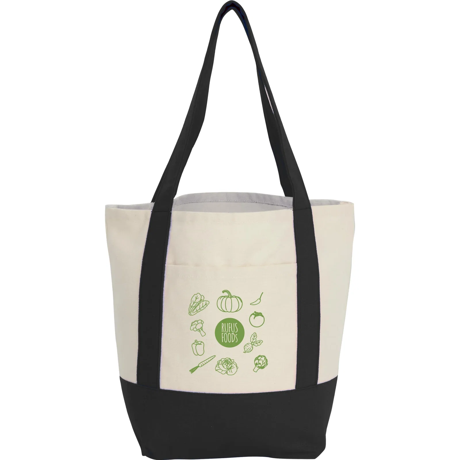 Mini Recycled 8oz Cotton Canvas Tote Bag — view 9