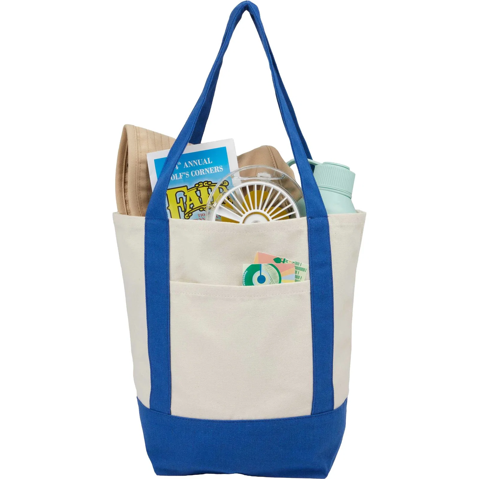 Mini Recycled 8oz Cotton Canvas Tote Bag — view 25