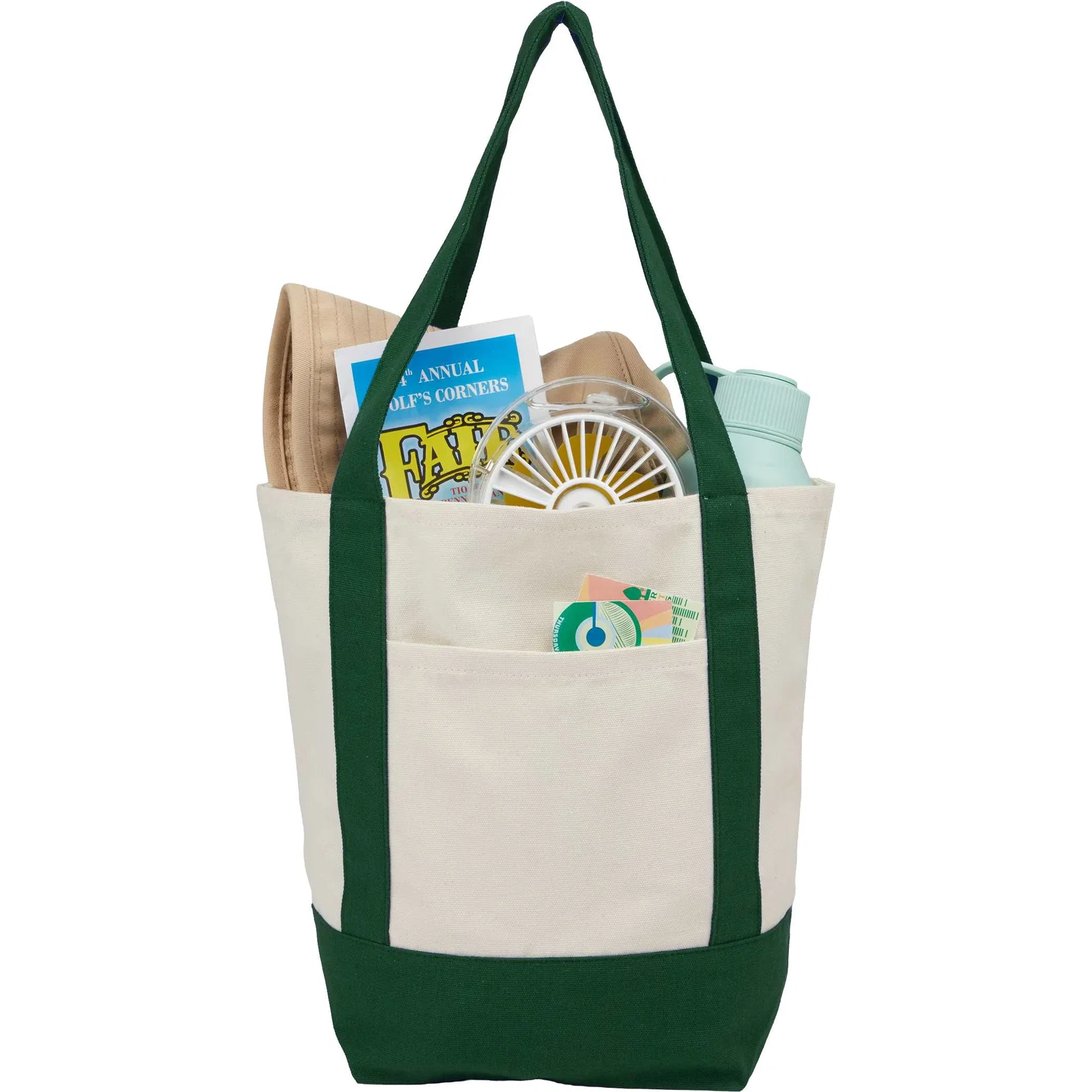 Mini Recycled 8oz Cotton Canvas Tote Bag — view 31