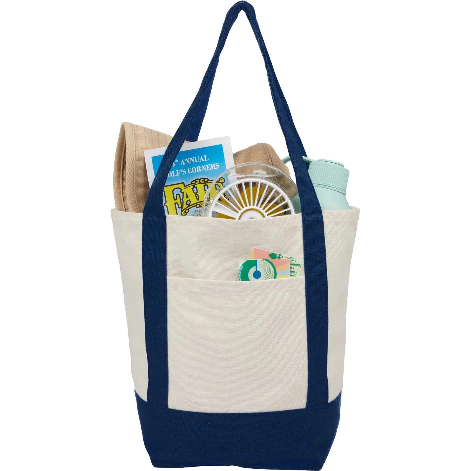 Mini Recycled 8oz Cotton Canvas Tote Bag — view 36
