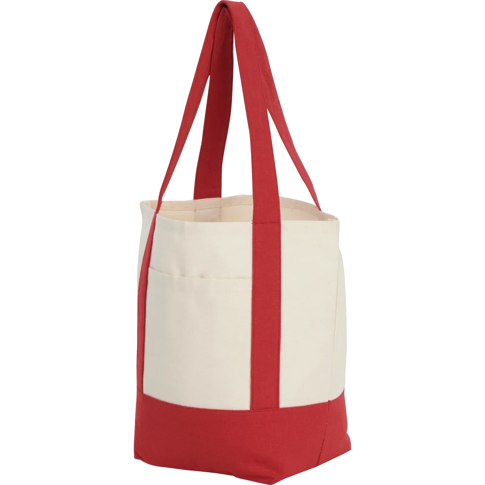 Mini Recycled 8oz Cotton Canvas Tote Bag — view 38