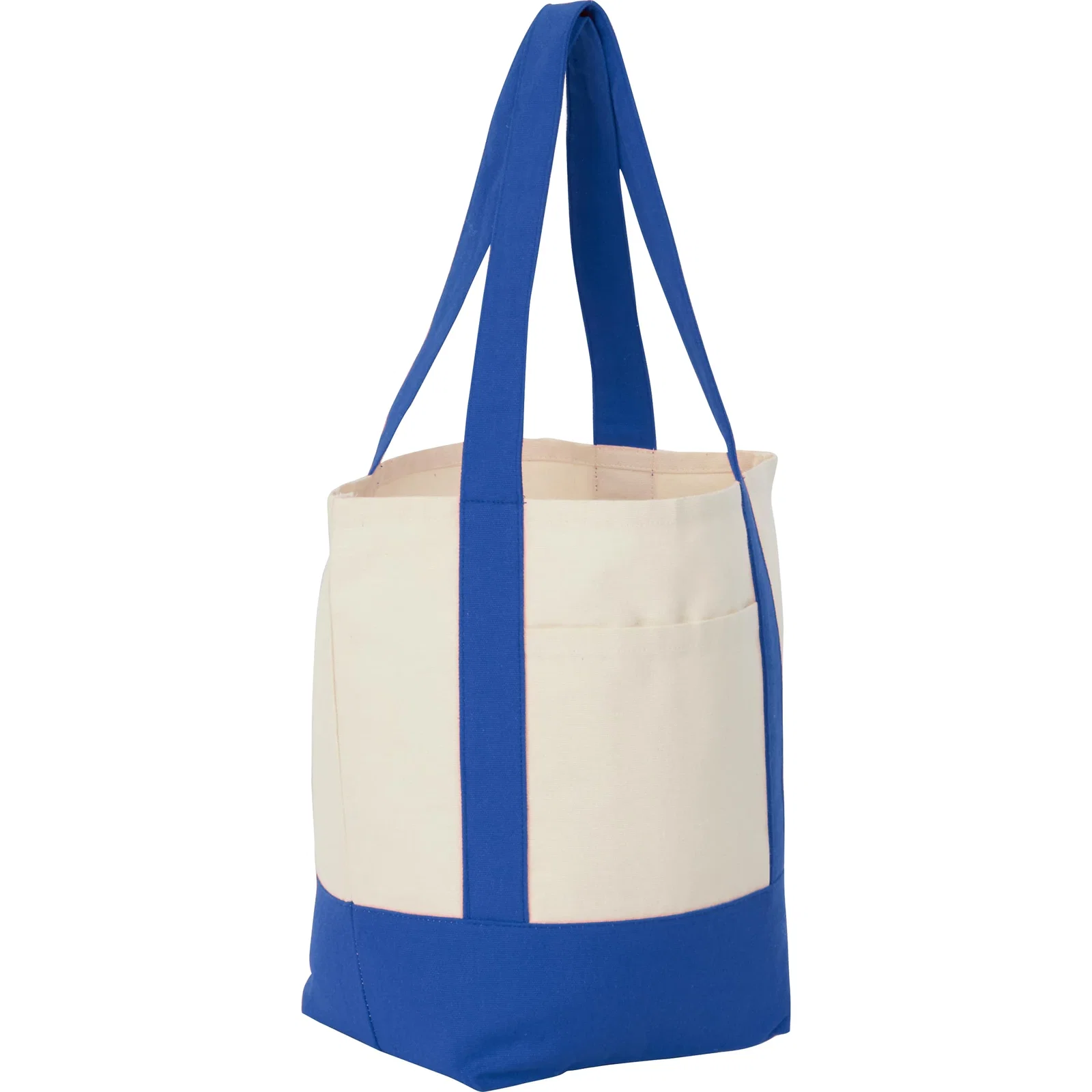 Mini Recycled 8oz Cotton Canvas Tote Bag — view 4
