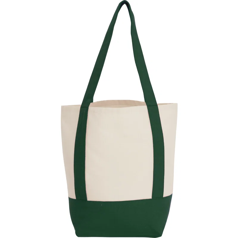 Mini Recycled 8oz Cotton Canvas Tote Bag — view 2