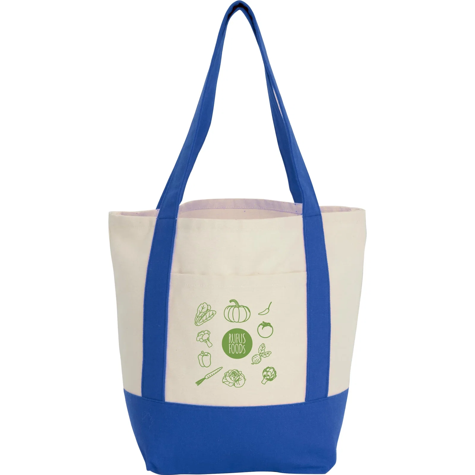 Mini Recycled 8oz Cotton Canvas Tote Bag — view 3
