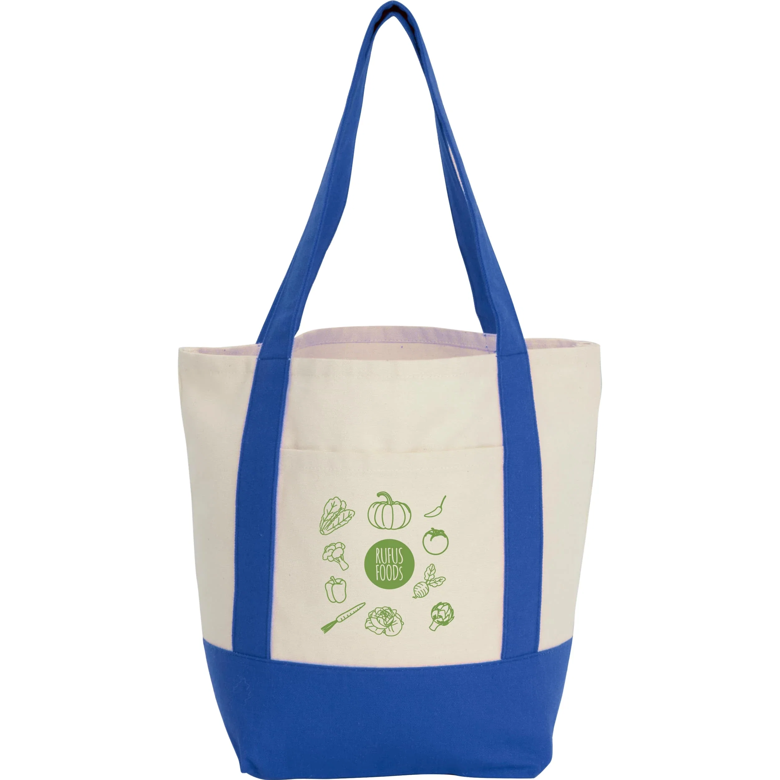 Mini Recycled 8oz Cotton Canvas Tote Bag — view 3