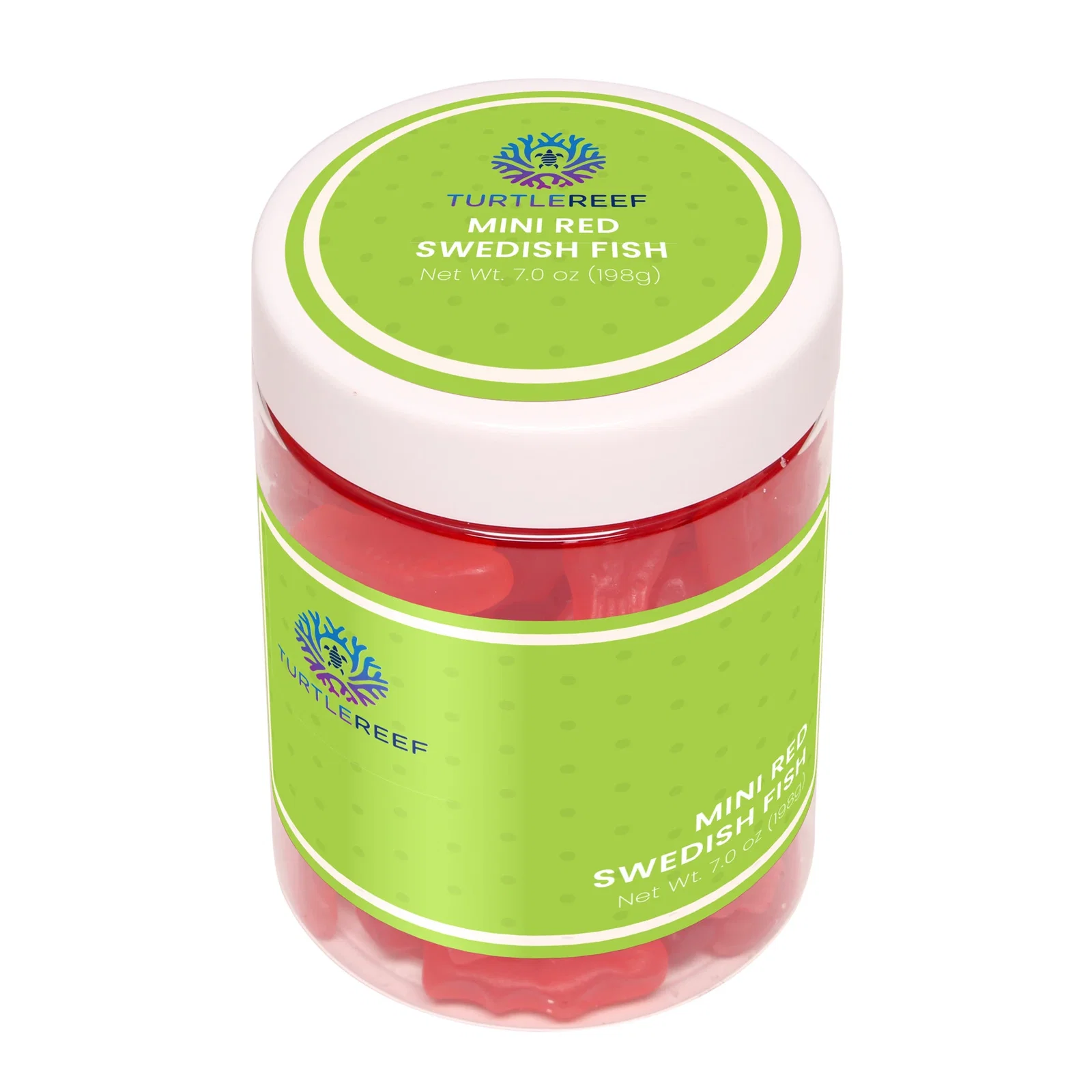 Mini Red Swedish Fish: Large Jar — view 2
