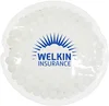 Mini Round Aqua Pearls Hot/Cold Pack in White