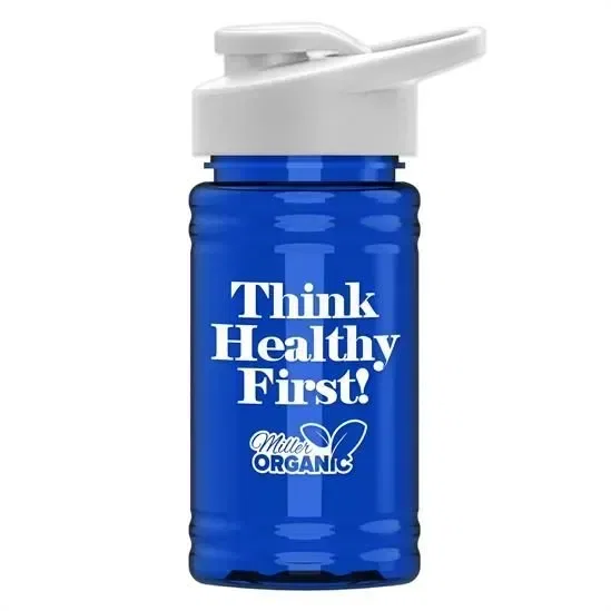 Mini RPET Bottle with Drink-Thru Lid (16 oz.) — view 12