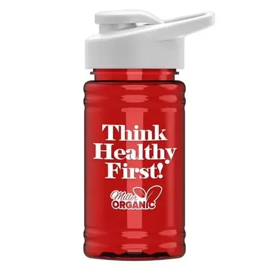 Mini RPET Bottle with Drink-Thru Lid (16 oz.) — view 17