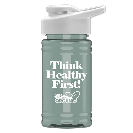 Mini RPET Bottle with Drink-Thru Lid (16 oz.) — view 33
