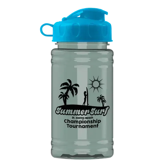 Mini RPET Bottle with Flip Lid (16 oz.) — view 2