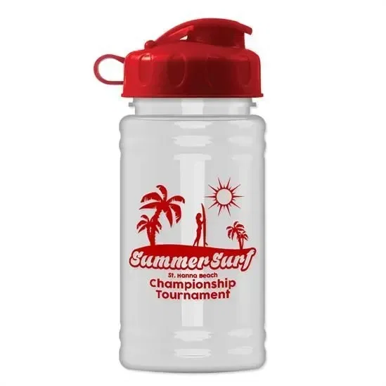 Mini RPET Bottle with Flip Lid (16 oz.) — view 4