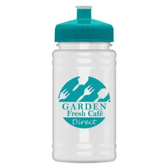 Mini RPET Bottle with Push-Pull Lid - 16 oz. — view 2