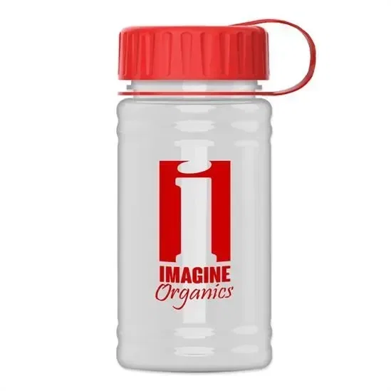 Mini RPET Bottle with Tethered Lid (16 oz.) — view 3