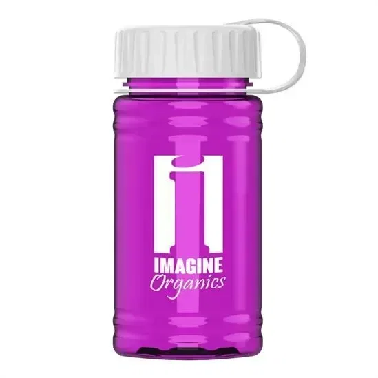 Mini RPET Bottle with Tethered Lid (16 oz.) — view 4