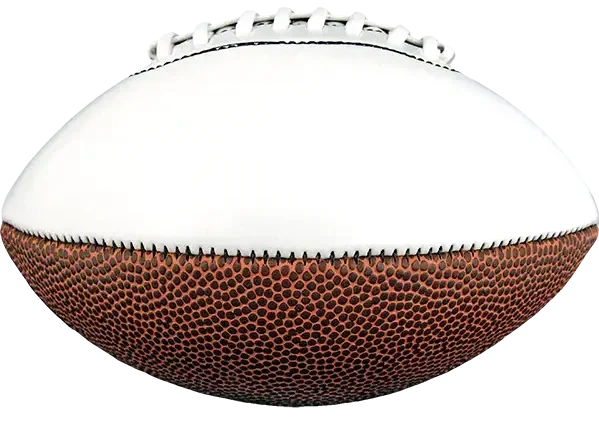 Mini Synthetic Leather Signature Football — view 2