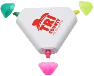 Mini Tri Chisel-Tip Highlighter