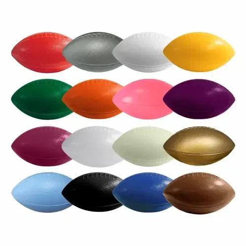 Imprinted Mini Vinyl Football (7") — view 2