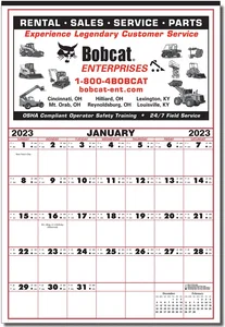 Mini Wall Memo Block Calendar