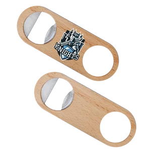 Custom Wood Paddle Bottle Opener