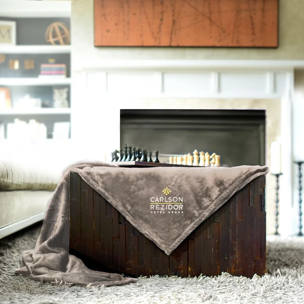Mink Soft Touch Blanket — Gray — view 3