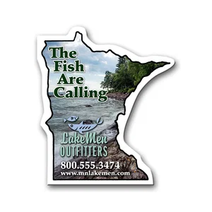Custom Minnesota State Magnet