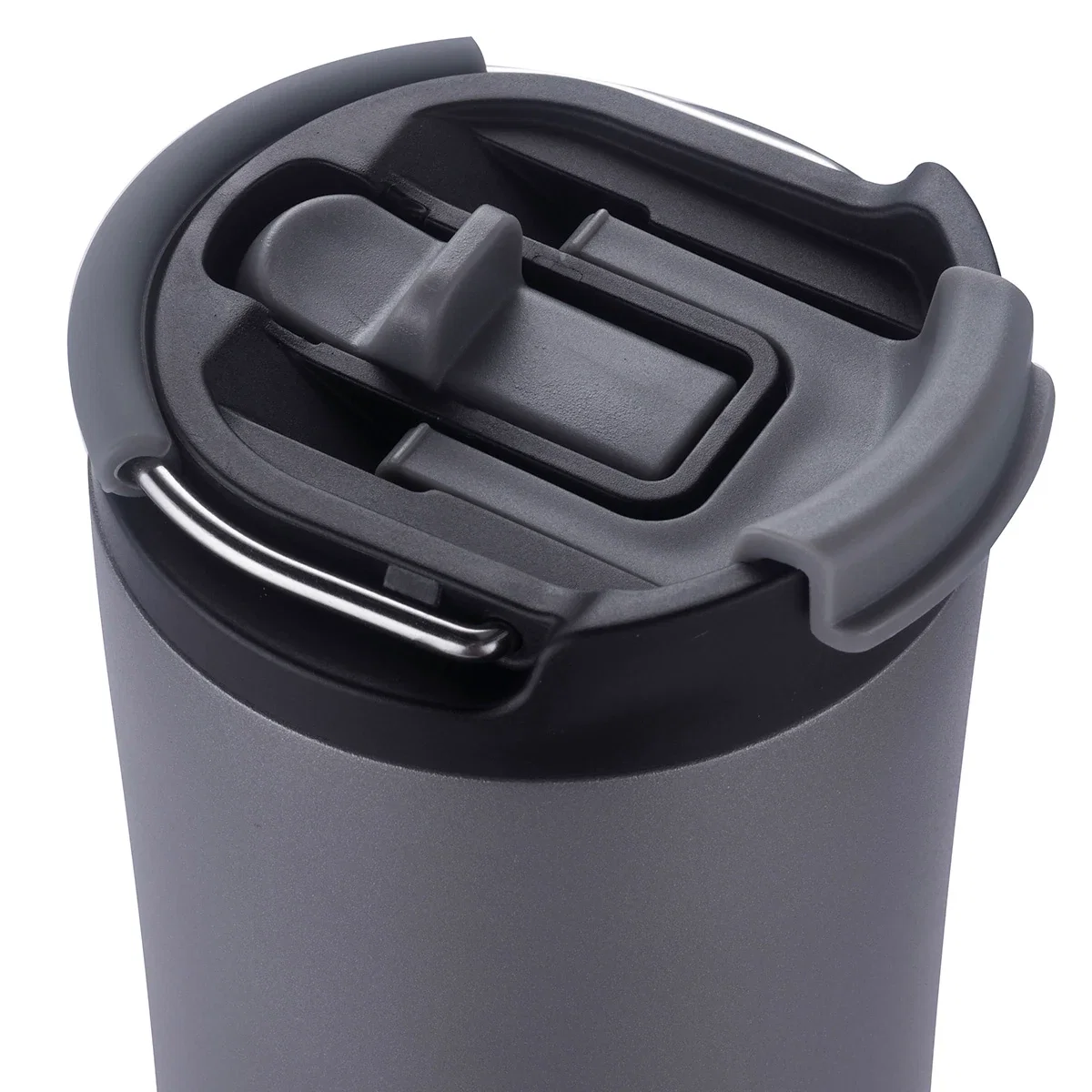 Side profile of the promotional Minos eco-friendly tumbler