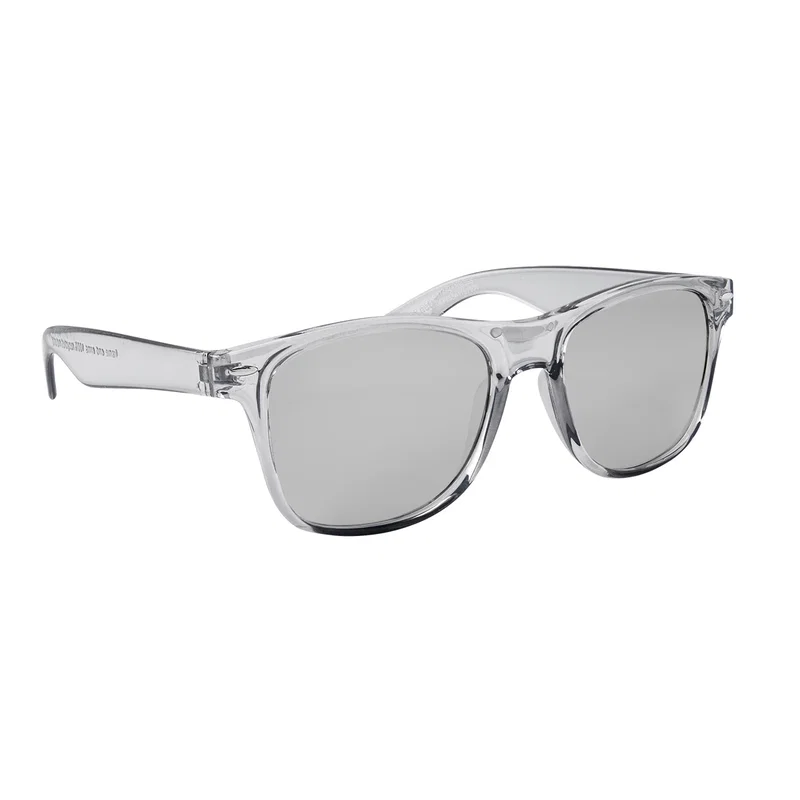 Mirrored Malibu Sunglasses With Smoked Frame — view 10