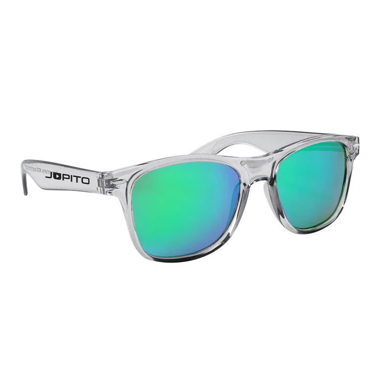 Mirrored Malibu Sunglasses With Smoked Frame — view 15