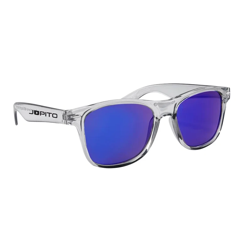 Mirrored Malibu Sunglasses With Smoked Frame — view 18