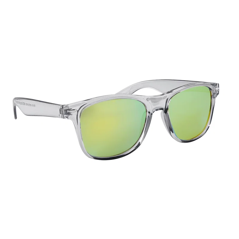 Mirrored Malibu Sunglasses With Smoked Frame — view 8