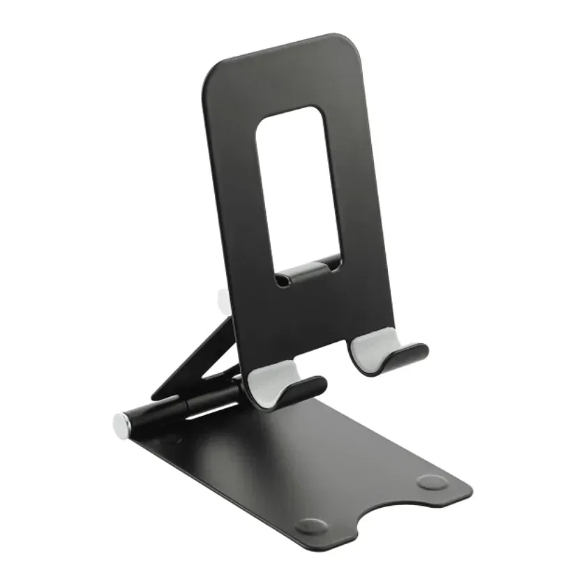 Custom Metallic Mobile Phone Stand - Supports up to 3/8" & 0.6lbs — view 2