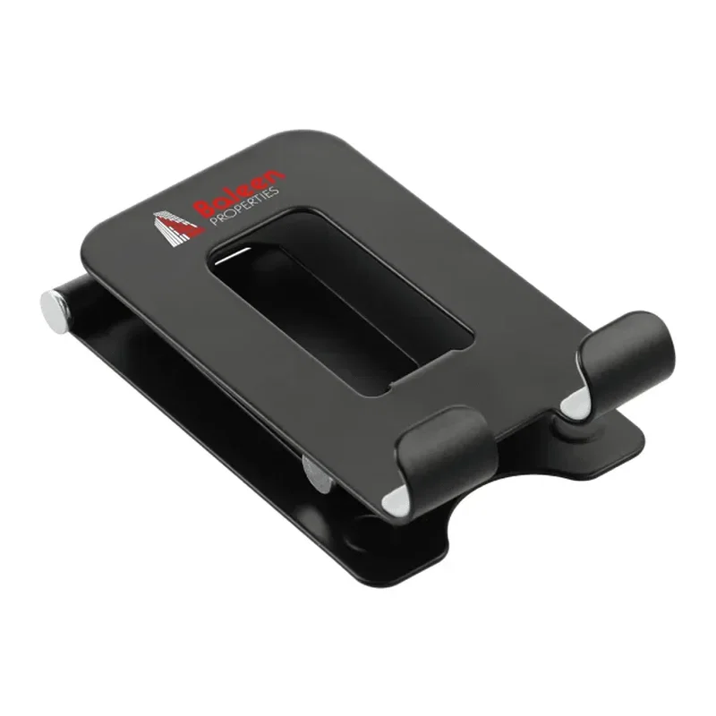 Custom Metallic Mobile Phone Stand - Supports up to 3/8" & 0.6lbs — view 6