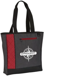 Personalized Mod Zippered Tote
