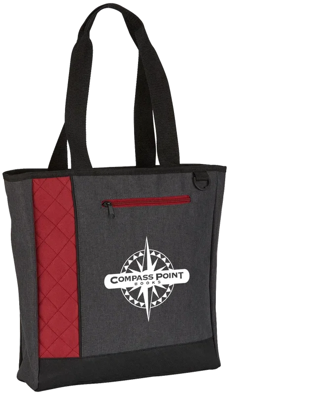Personalized Mod Zippered Tote