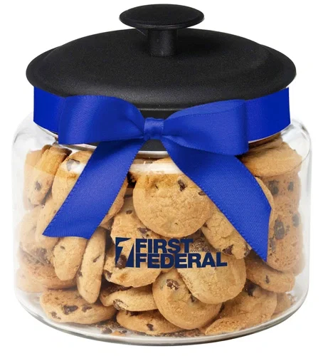 Modern Glass Cookie Jars with Secure Lid — view 4