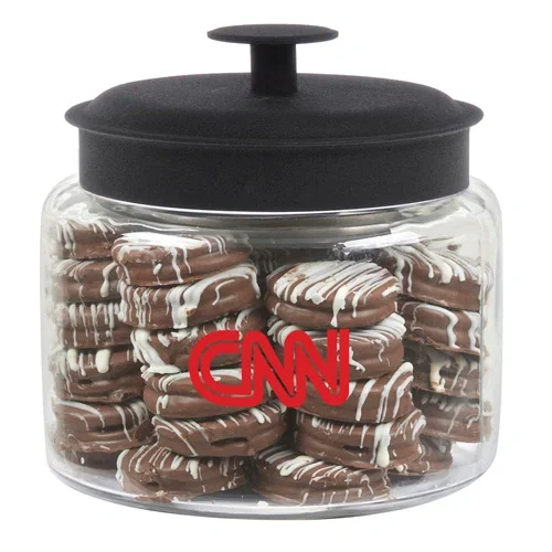 Modern Glass Cookie Jars with Secure Lid — view 5