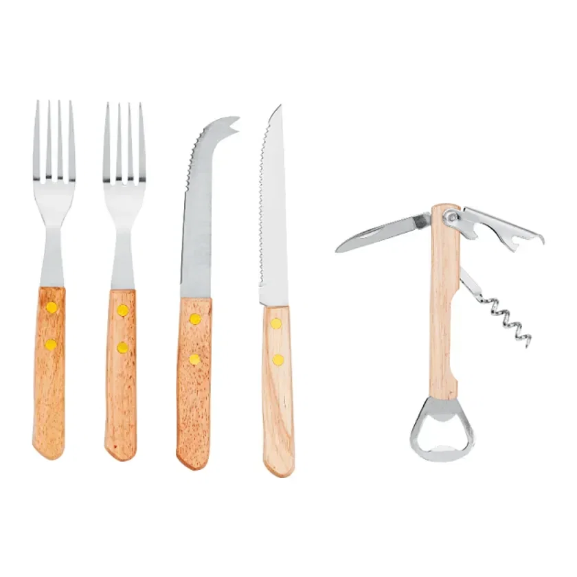 Branded Modesto Picnic Carrier Set (7 Piece) — view 2