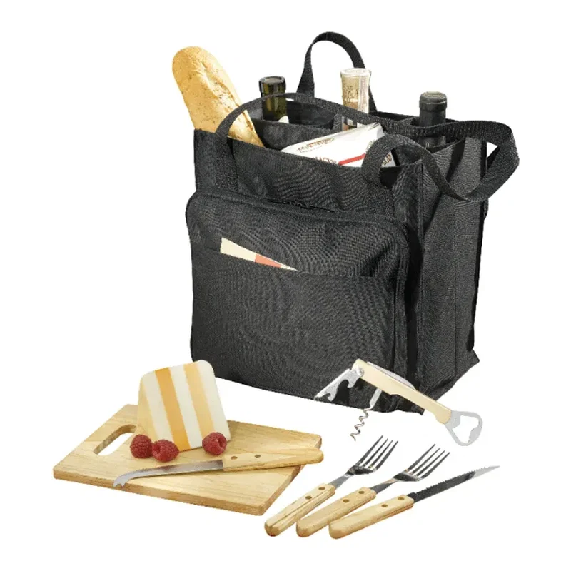 Branded Modesto Picnic Carrier Set (7 Piece) — view 5