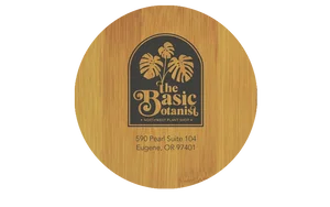 Moisture-Resistant Round Bamboo Coaster