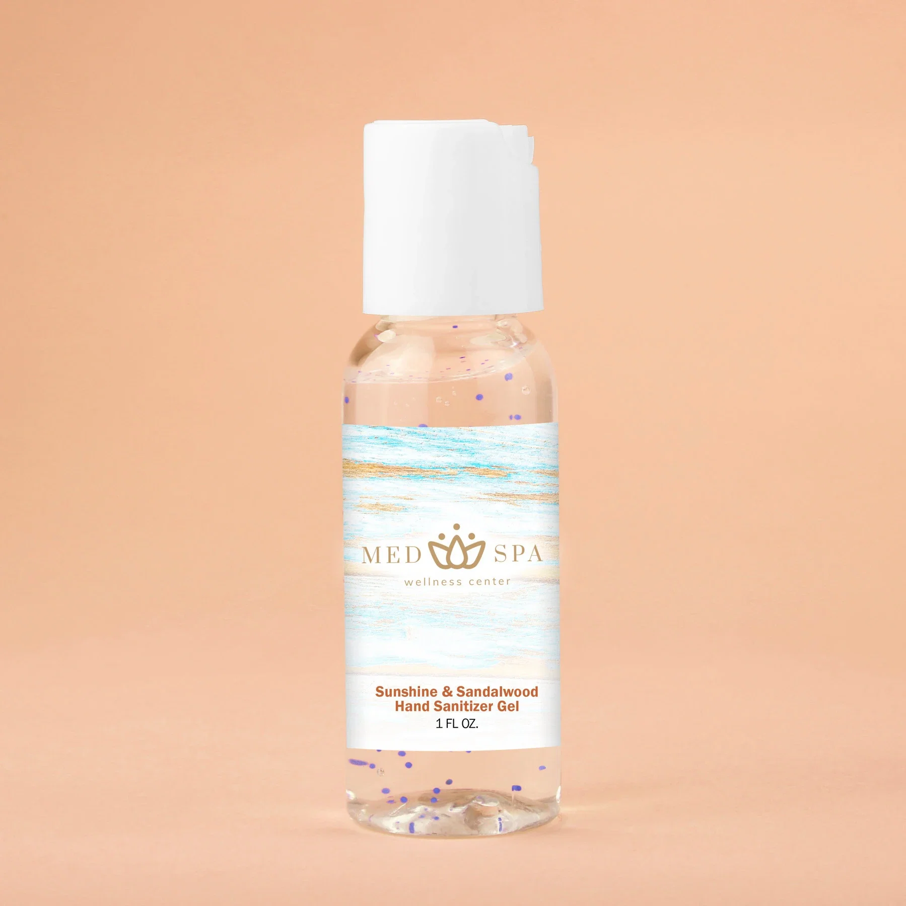 Moisturizing Sanitizer with Beads: 1 oz — view 3